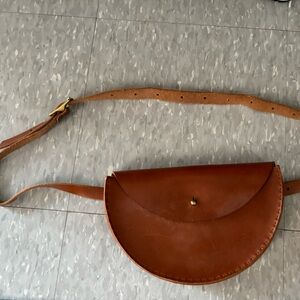 Tree Fairfax extended half moon crossbody bag